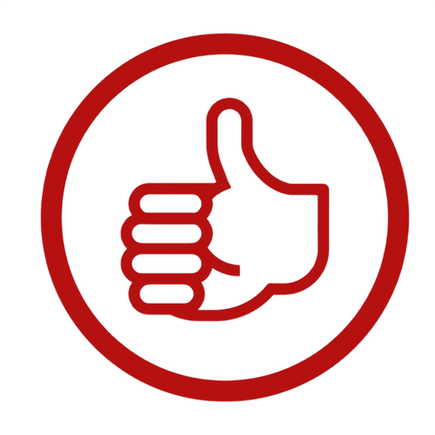 Thumbs up offers icon