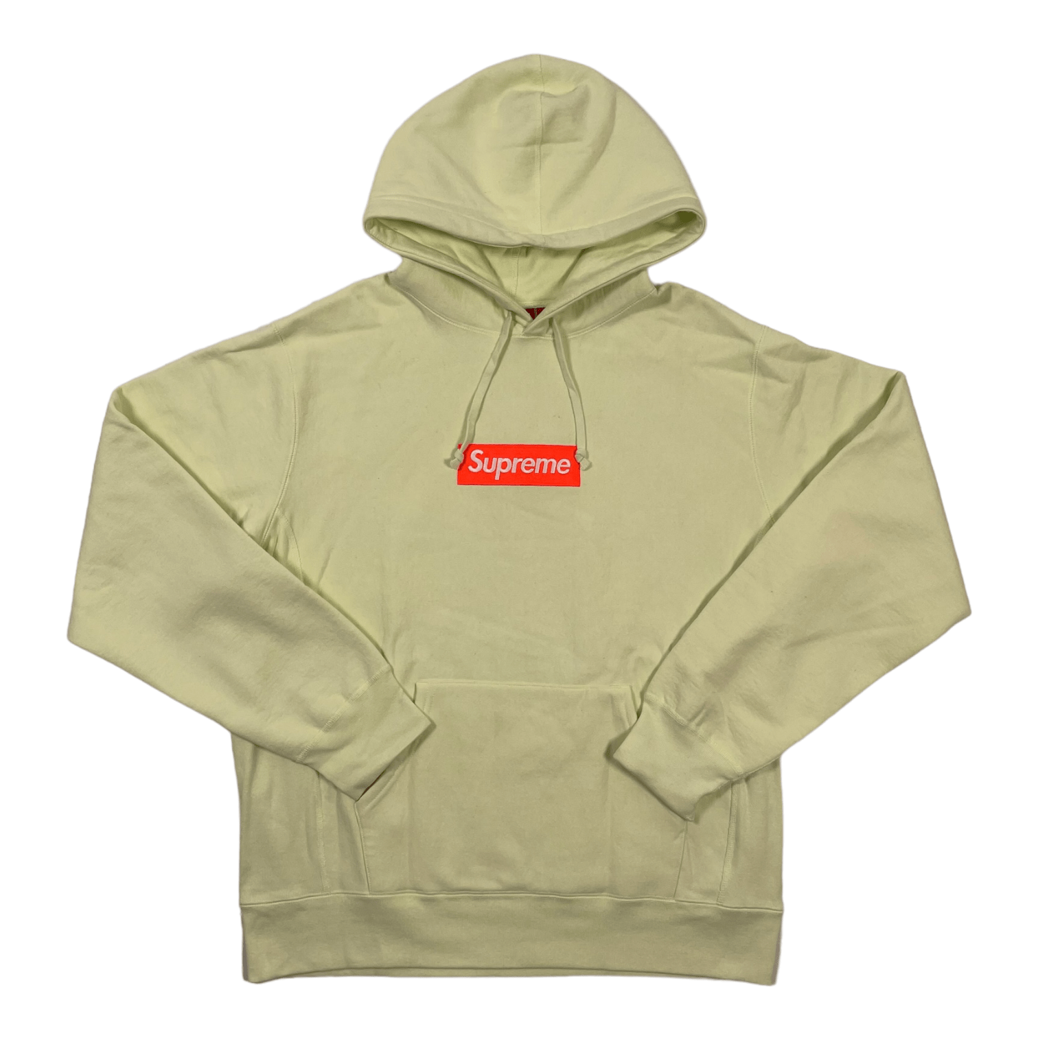 Supreme Pale Lime Boxlogo Hooded Lサイズ