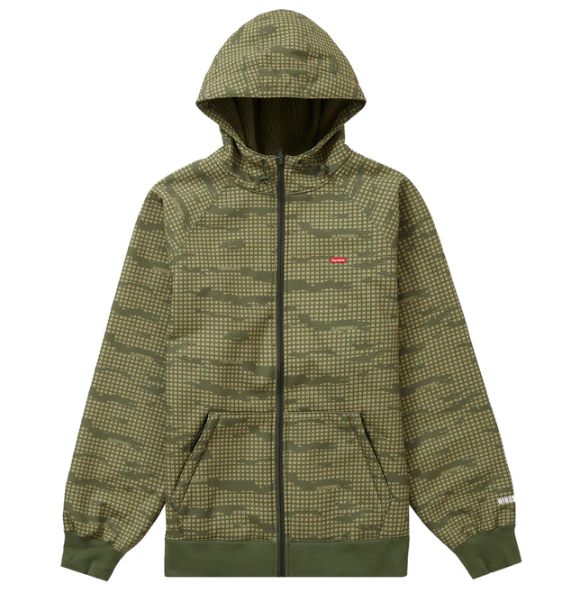 Supreme $ Hooded Sweatshirt Desert Camo - スケートボード