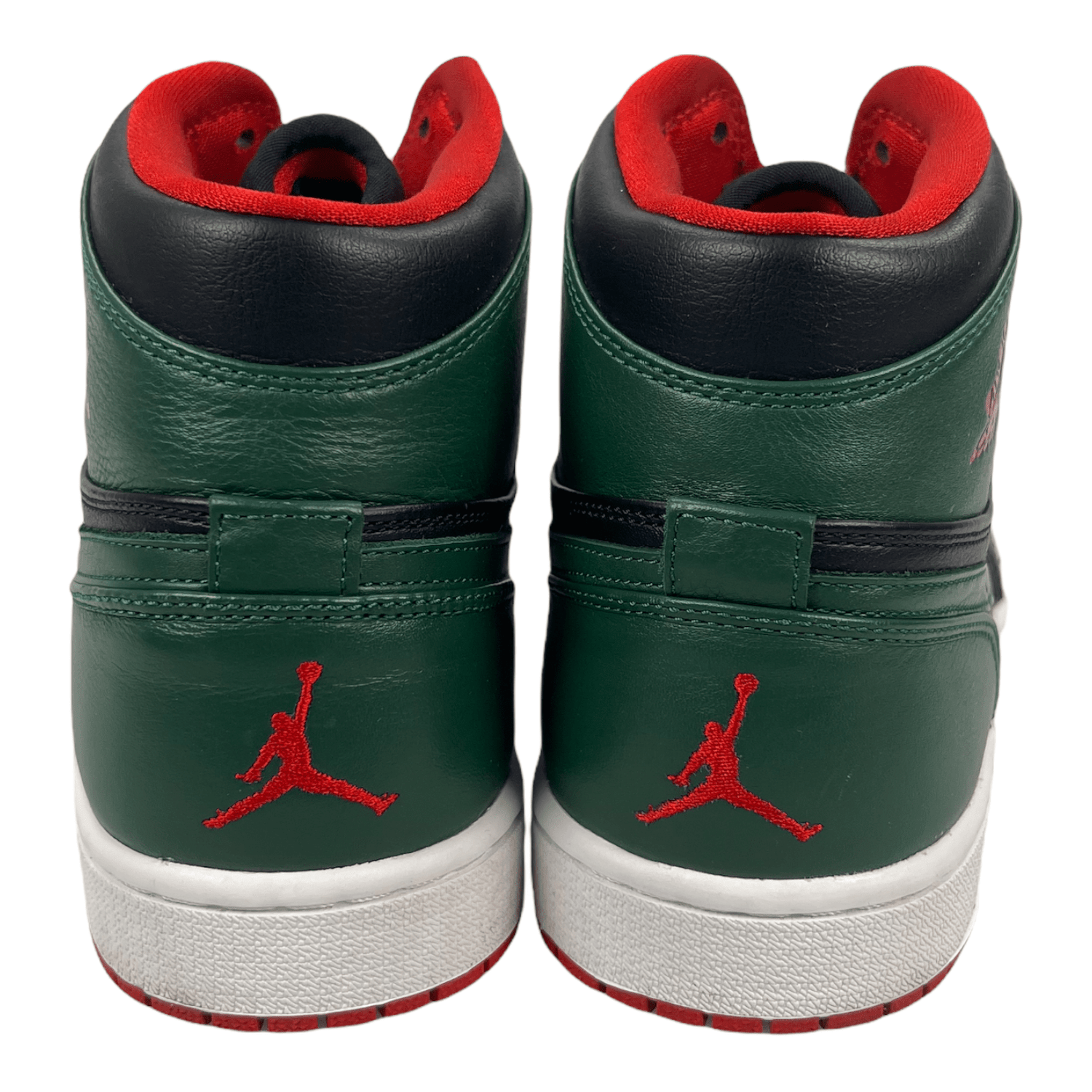 green gucci jordans