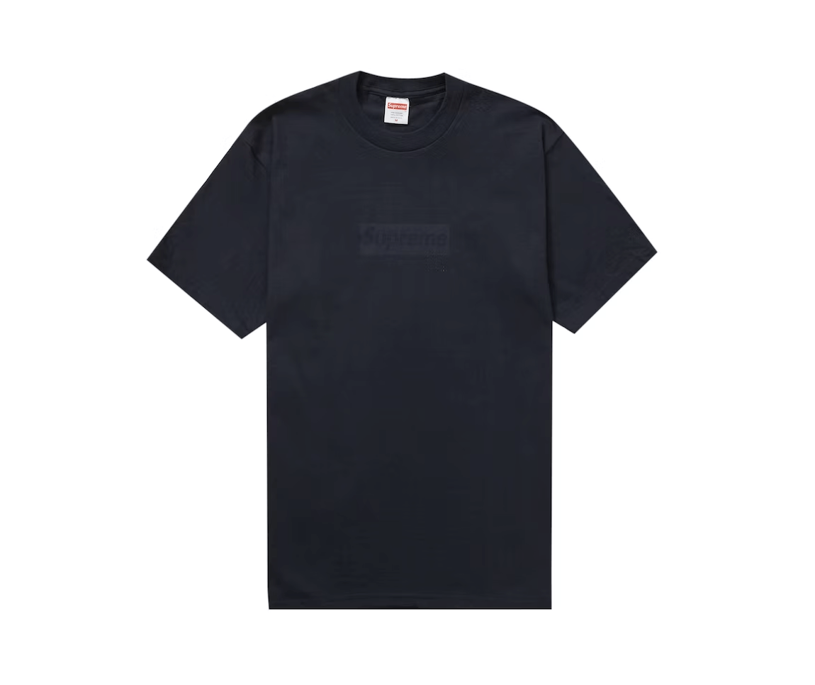 Tシャツ/カットソー(半袖/袖なし)Supreme Tonal Box Logo Tee Sサイズ black 黒