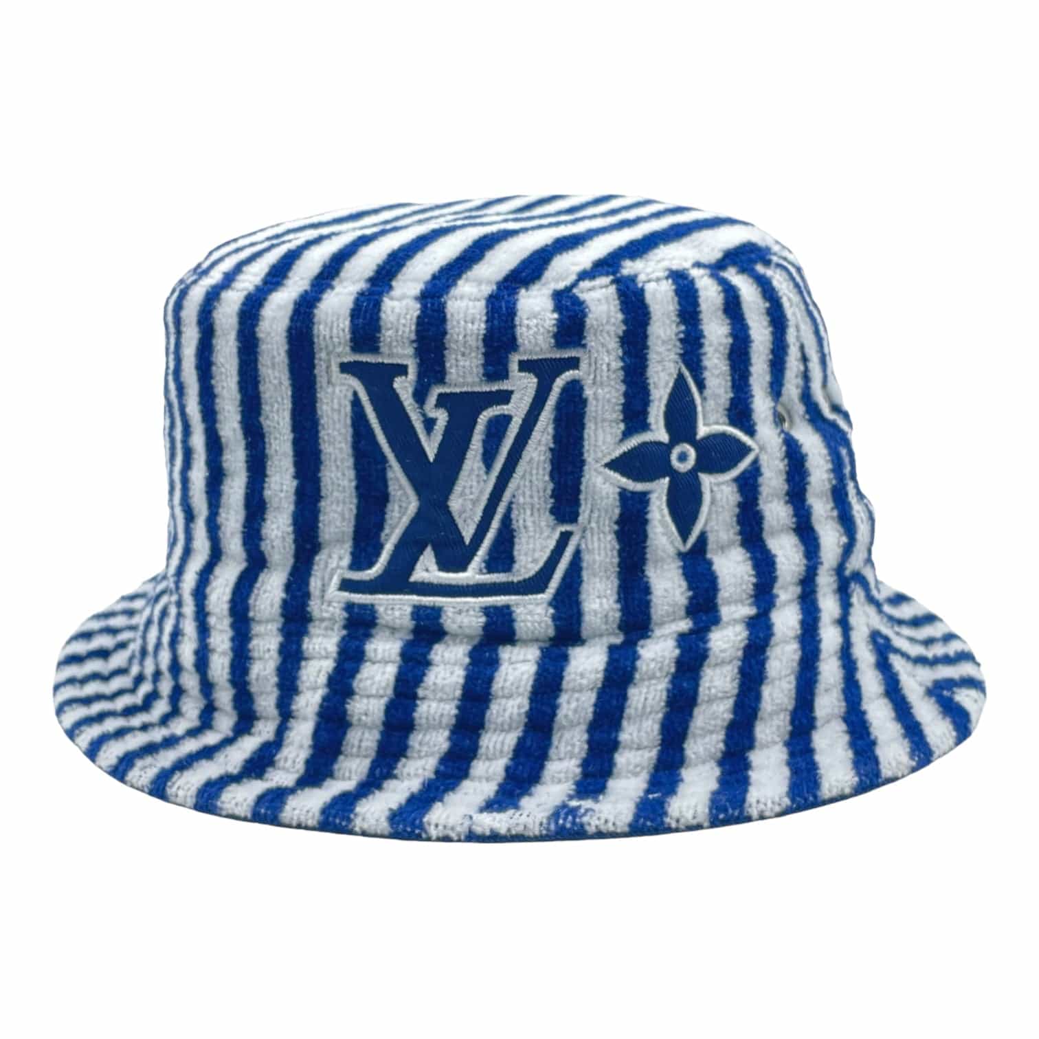 Louis Vuitton White Monogram Bucket Hat