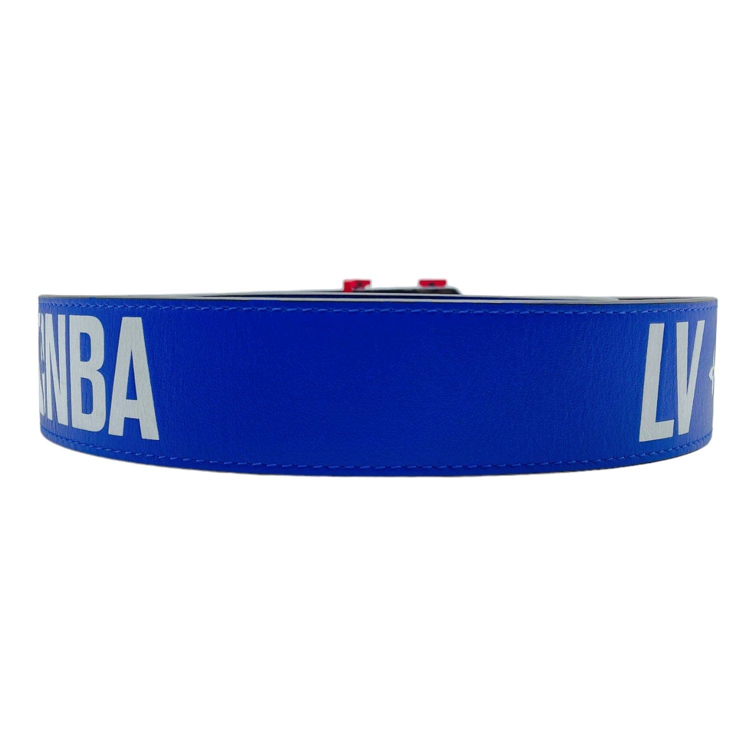 Louis Vuitton x NBA 3 Steps 90 CM Reversible Belt Brown/Blue