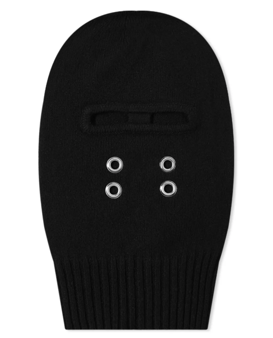 Rick Owens Runway Gimp Balaclava Black – Origins NYC