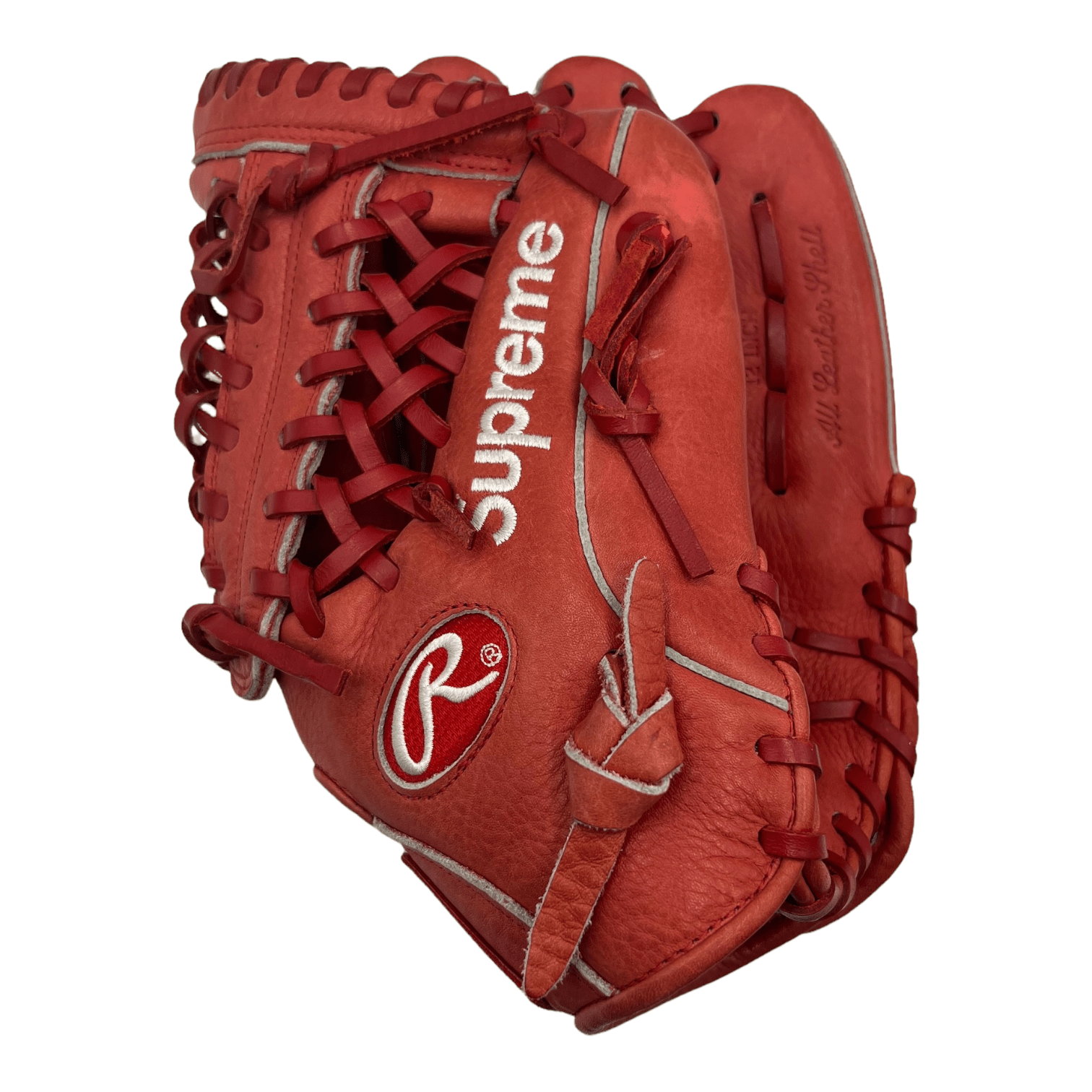 Supreme x Rawlings Baseball Glove Red