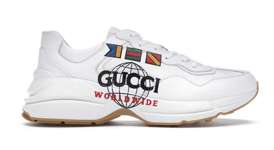 Gucci Worldwide Rhyton Sneaker White – Origins NYC