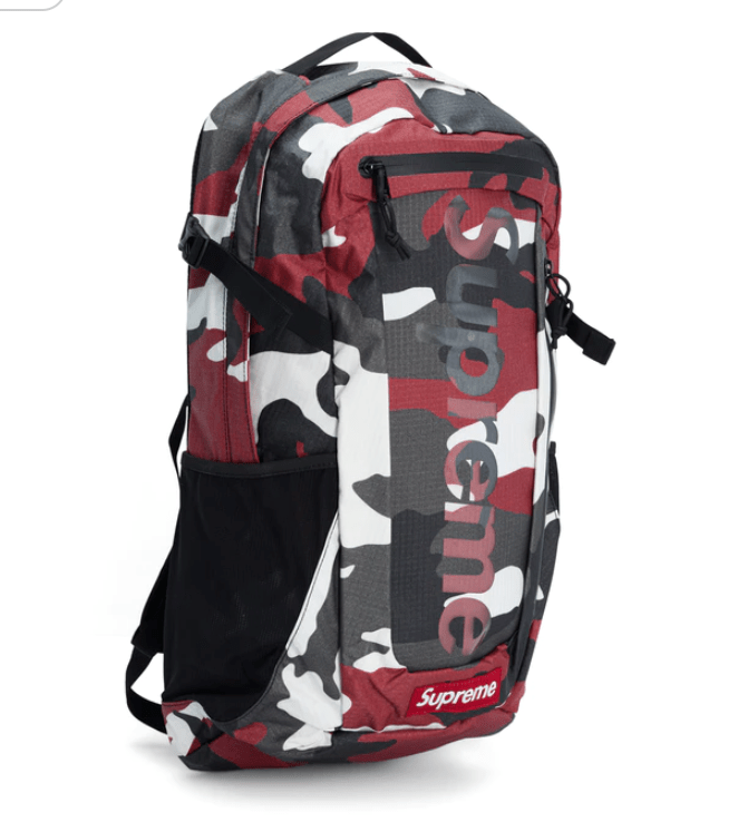 Supreme Backpack Backpack (SS21) Red Camo