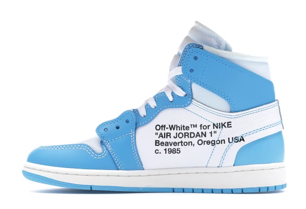 Air Jordan 1 Retro High Off-White University Blue – thesneakart