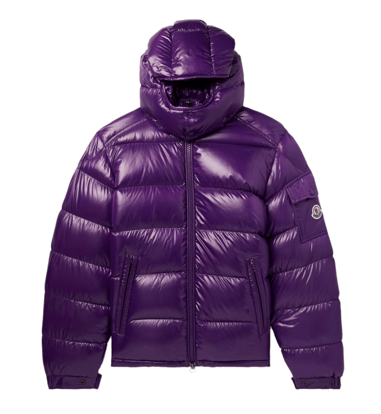 Moncler Maya 70 Short Down Jacket Grape Violet – Origins NYC