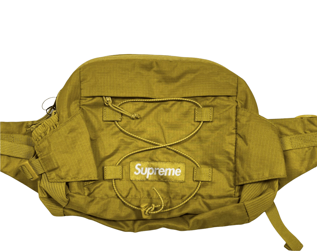 Supreme waist bag SS17 yellow