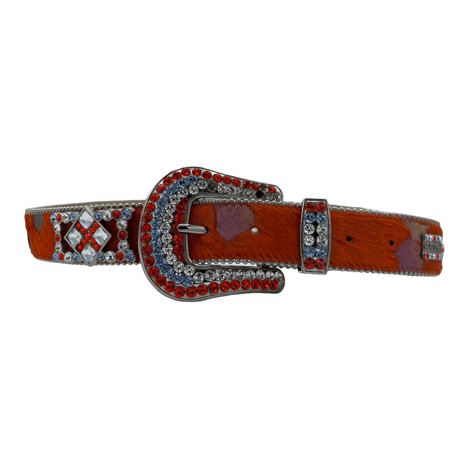 B.B. Simon Gold Crystal Studded Belt