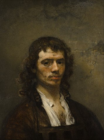 Carel Fabritius, Portret van Abraham de Potter