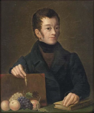 Cornelis Bernardus Buijs - Portret van de schilder E.J. Eelkema