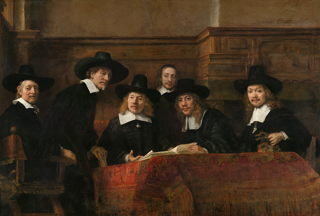 Rembrandt De Staalmeesters 