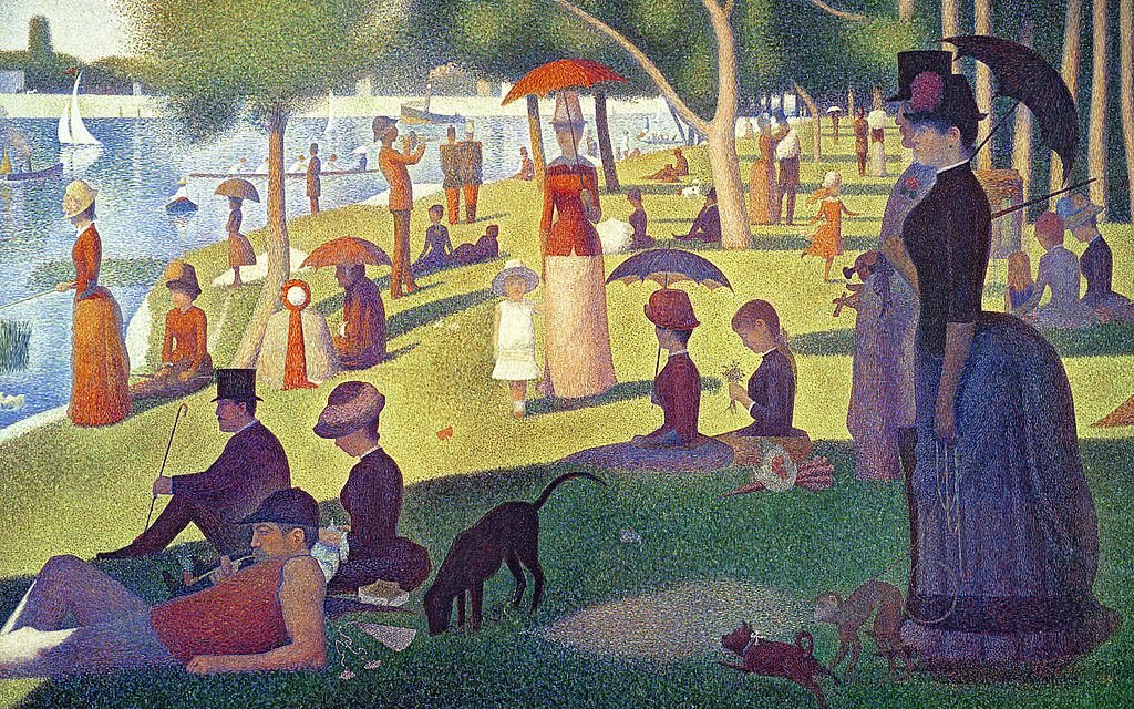 Een zondag op La Grande Jatte (Georges Seurat)