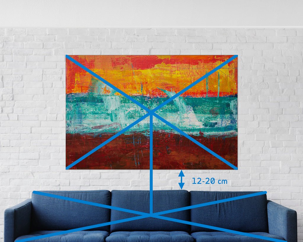 Originele plaatsen om een kunstwerk op te hangen