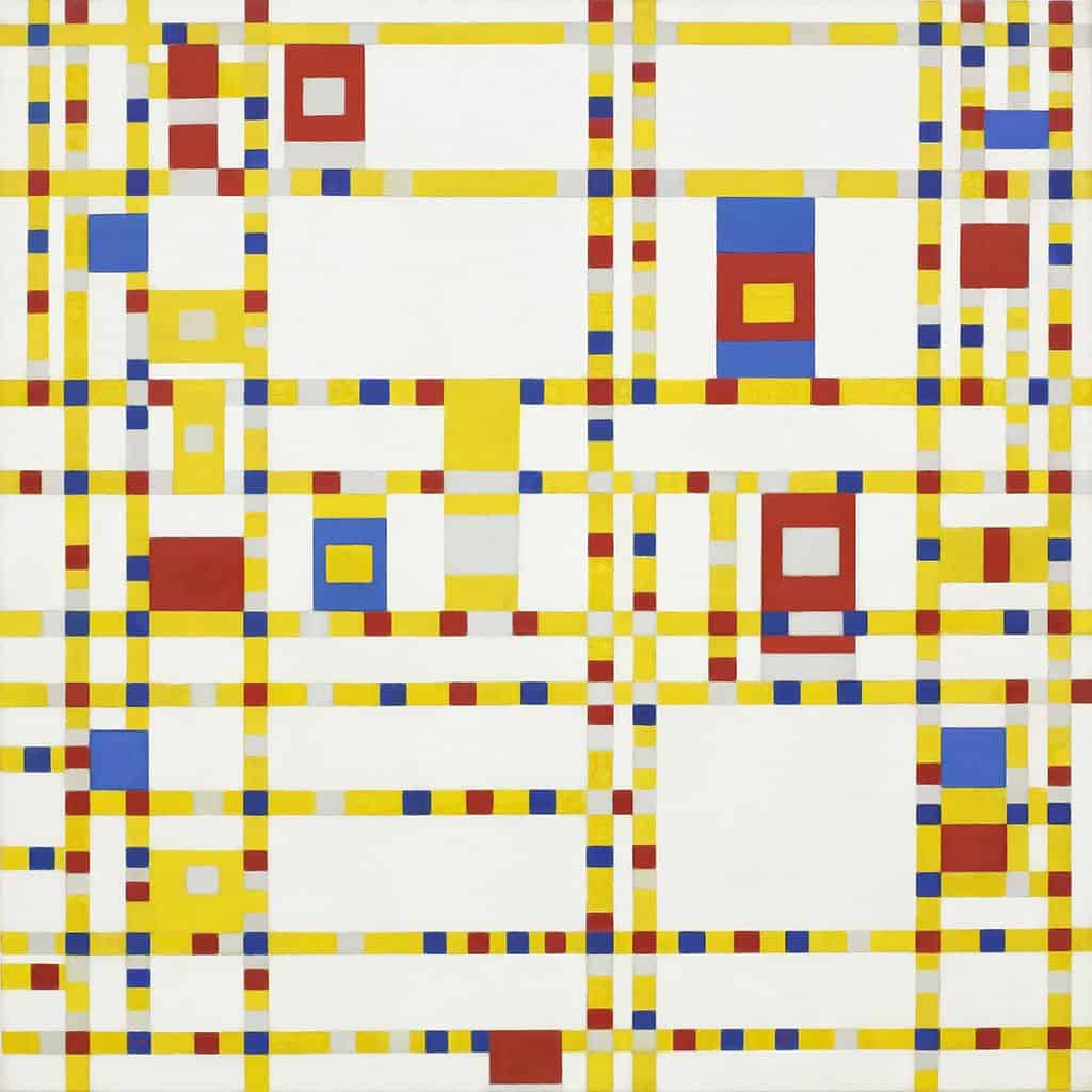 Piet Mondriaan's beroemdste kunstwerk: Broadway Boogie Woogie