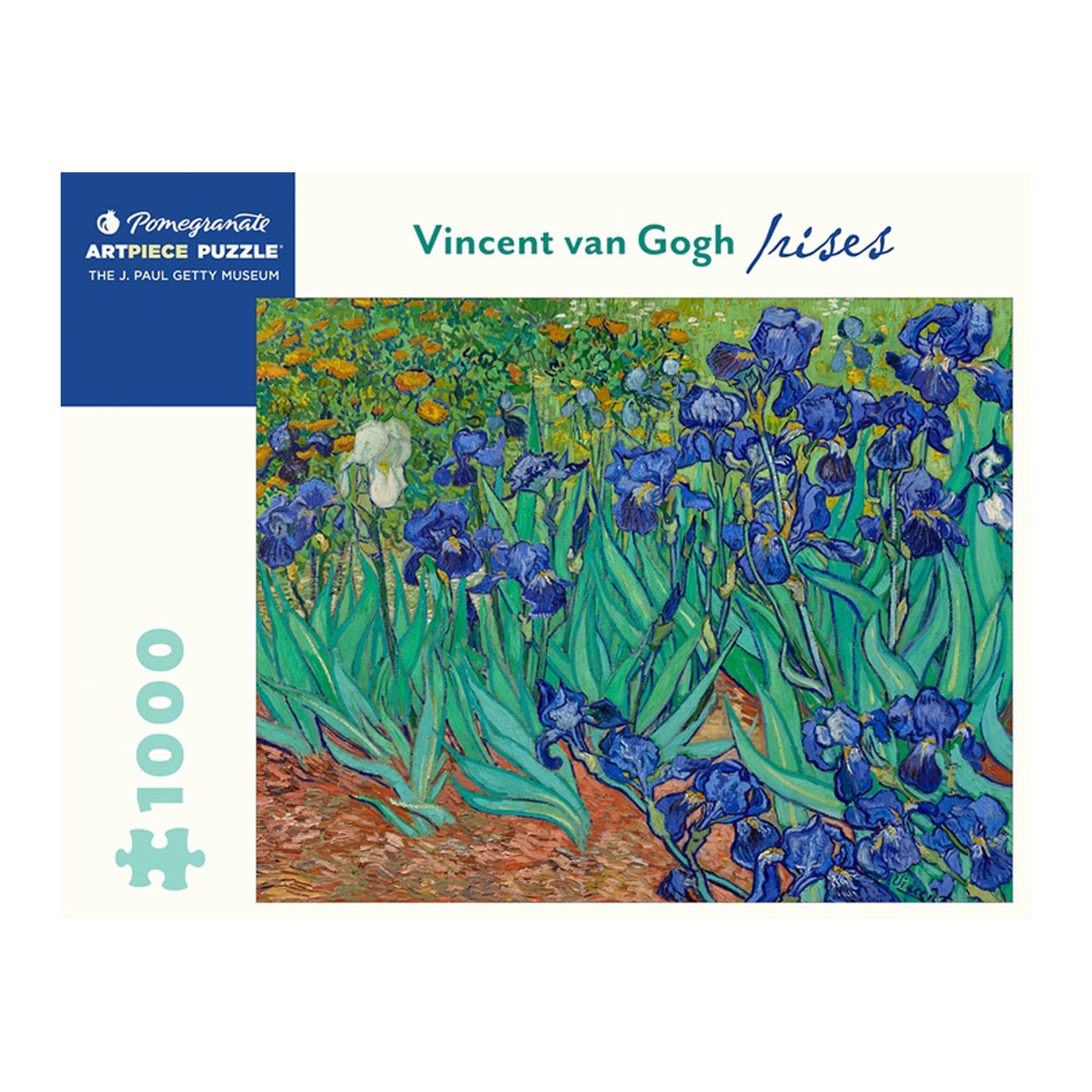  Vincent Van Gogh: Irises 1000 Piece Puzzle 