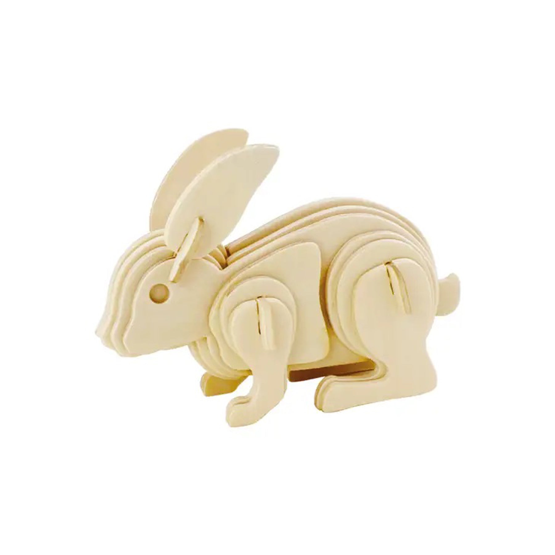  3D Wooden Rabbit Puzzle 