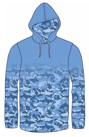 BLUE MARLIN LIGHT WEIGHT FISHING HOODIE – Martin West Designs