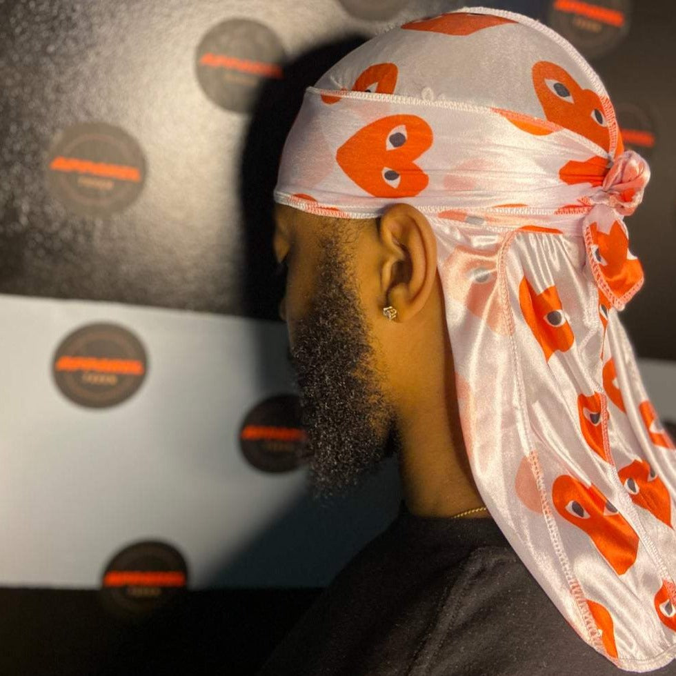 Bandana Print Durag - Red/White – shop.telfar