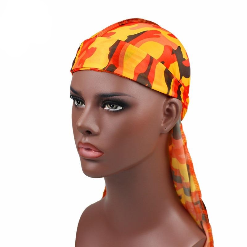 Woodland Camo Camouflage Silky Durag