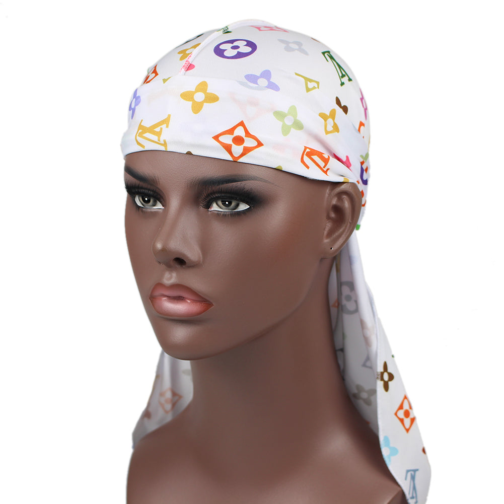 White LV Inspired Durag – Crownzoutlet