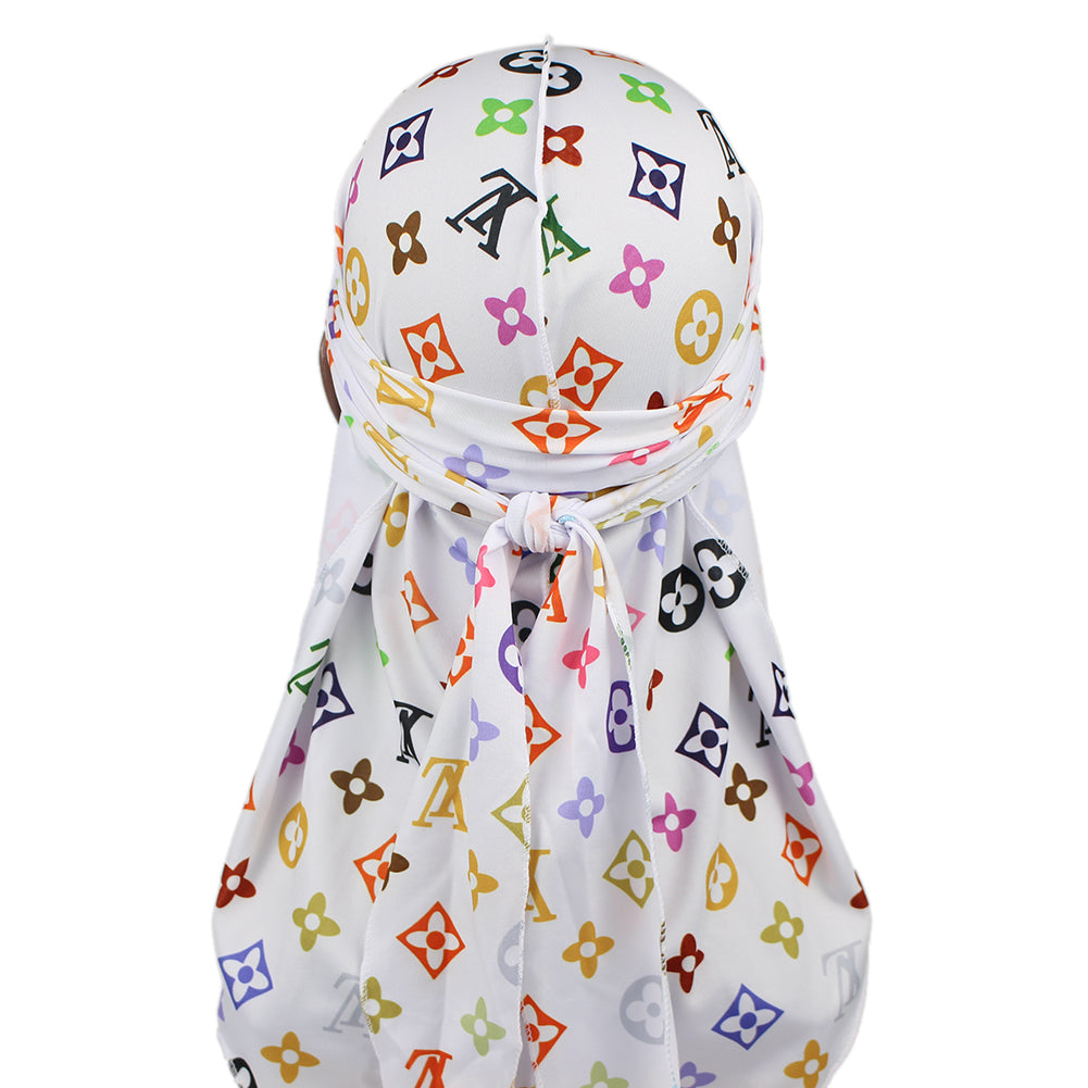 White LV Inspired Durag – Crownzoutlet