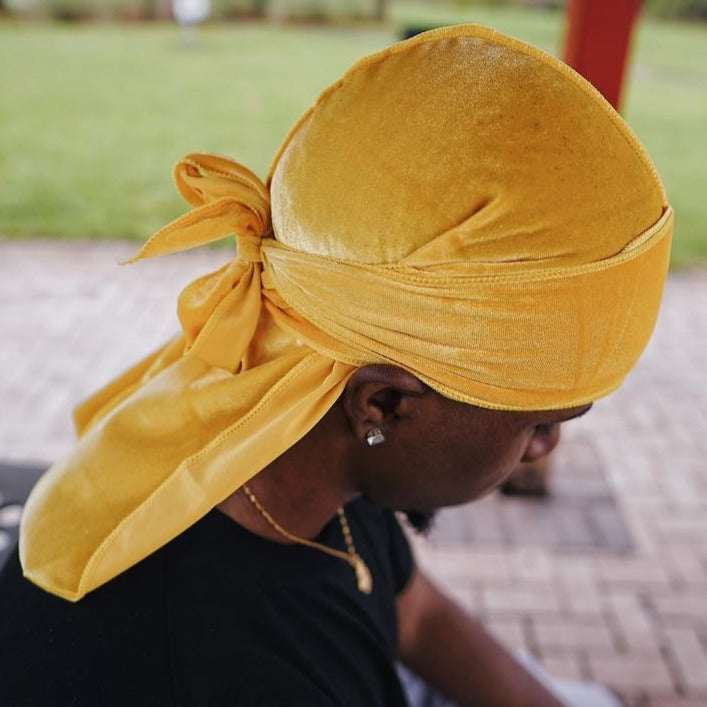 Taelor Boutique Brown Velvet Durag