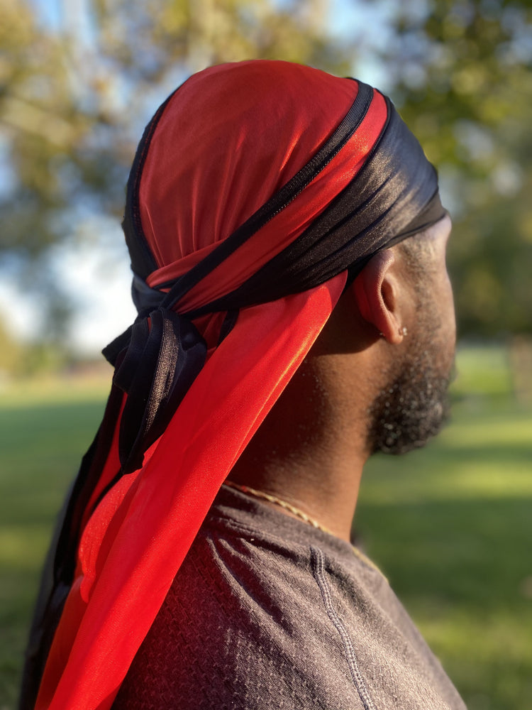 4th Ave Market: Titan Durag 2 Tone Black/White