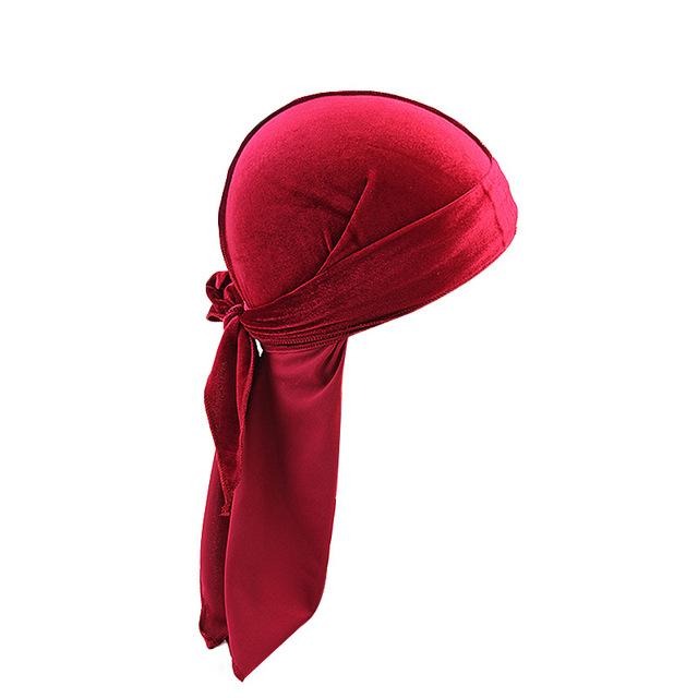 Pure Velvet Silky Long Lasting High Quality Durag for Waves