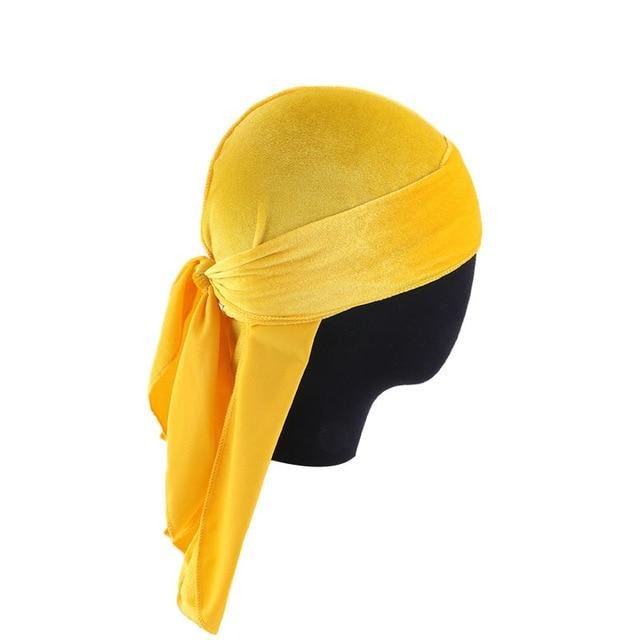 Gold Velvet Durag – Taelor Boutique