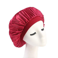 DESIGNER INSPIRED RED AND WHITE SUPREME LV DURAG – THE RAG LADY