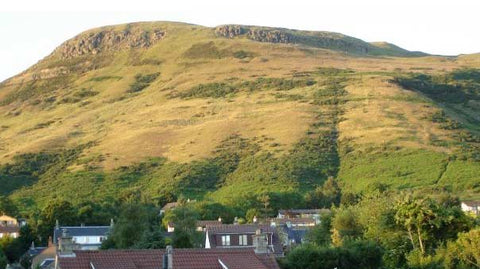 Bishops Hill in Kinnesswood from the authors family's back garden
