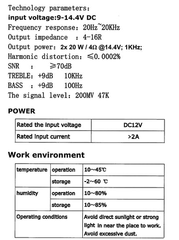 Kinter MA-170 Audio Amplifier