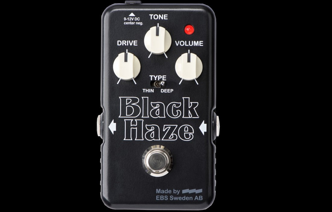 ebs black haze pedal