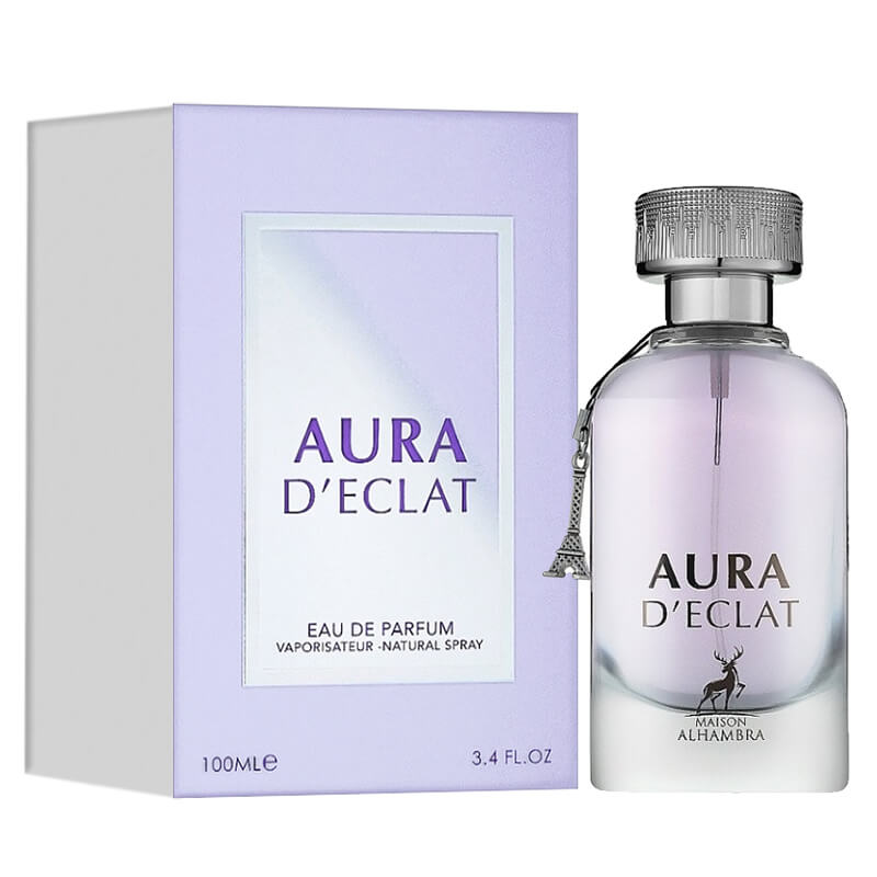 AURA D'ECLAT 100%ORIGINAL✓ 100Ml Eau de Parfum U.A.E Maison ALHAMBRA