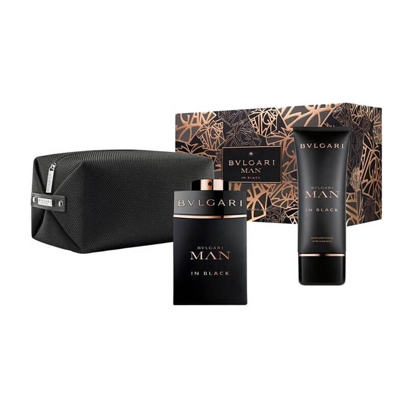 Bvlgari Bvlgari Man In Black 3pc Set 100ml EDP (M)