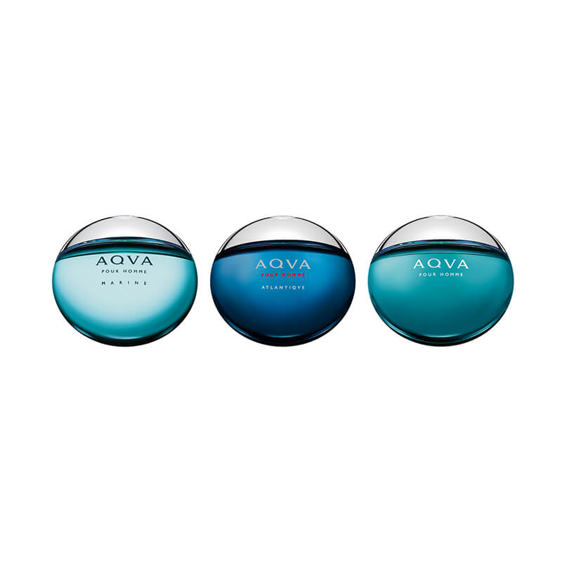 Bvlgari Bvlgari The Aqva Pour Homme Travel Collection 3pc Set (M)