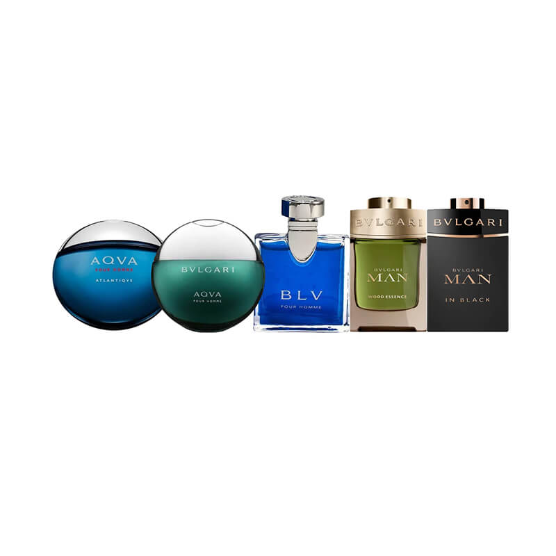 Bvlgari Bvlgari The Men's Gift Collection 5pc Mini Set (M)