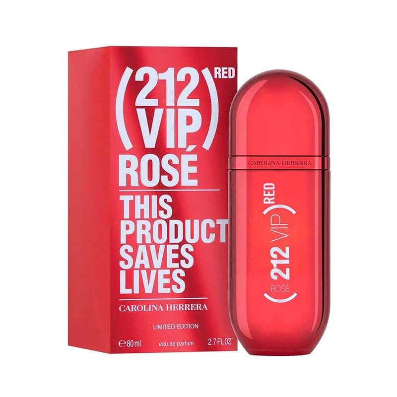 Carolina Herrera 212 VIP Rose Red Limited Edition 80ml EDP (L) SP