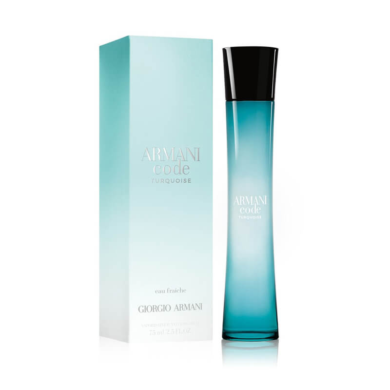 giorgio armani code femme turquoise