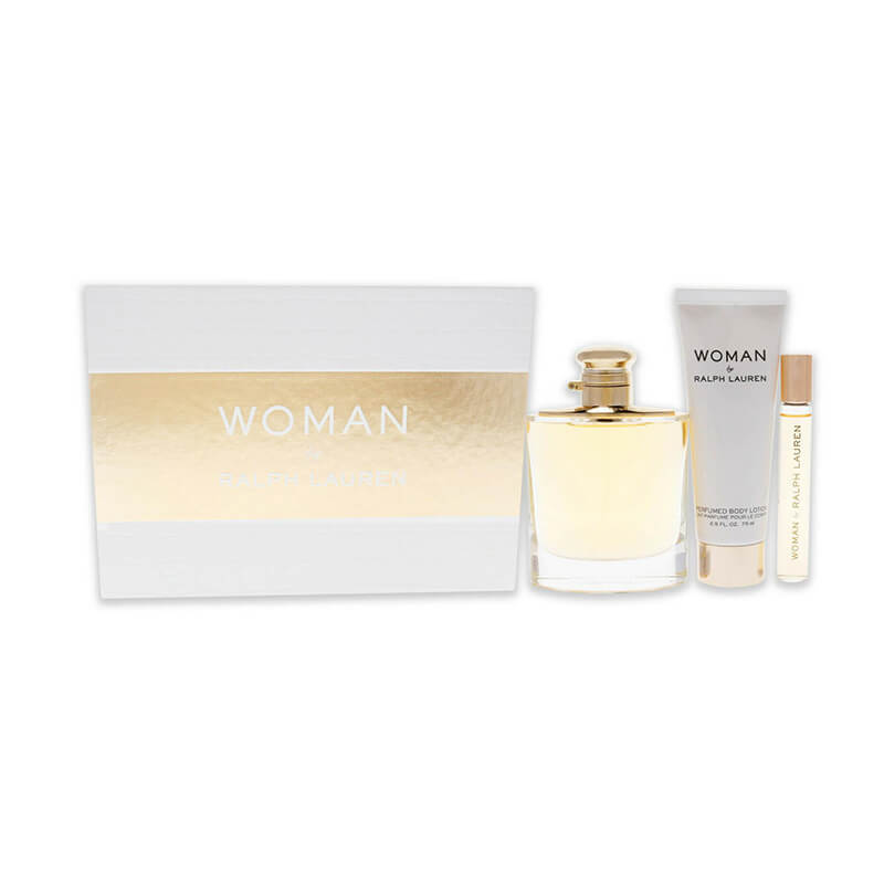 Ralph Lauren Woman By Ralph Lauren 3pc Set 100ml EDP (L) - PriceRiteMart