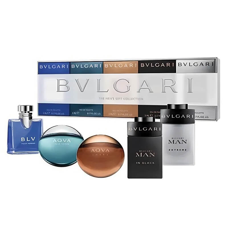 Bvlgari Bvlgari Man The Men's Gift Collection 5pc Mini Set (M)