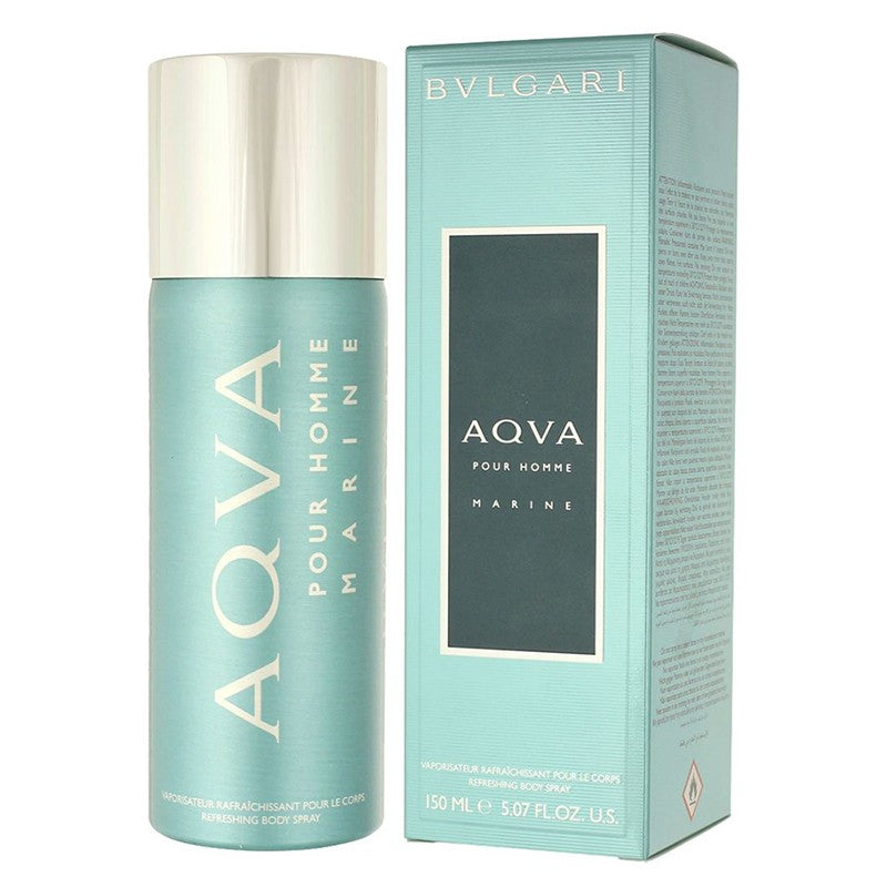 Bvlgari Aqva Pour Homme Marine Body Spray 150ml (M)