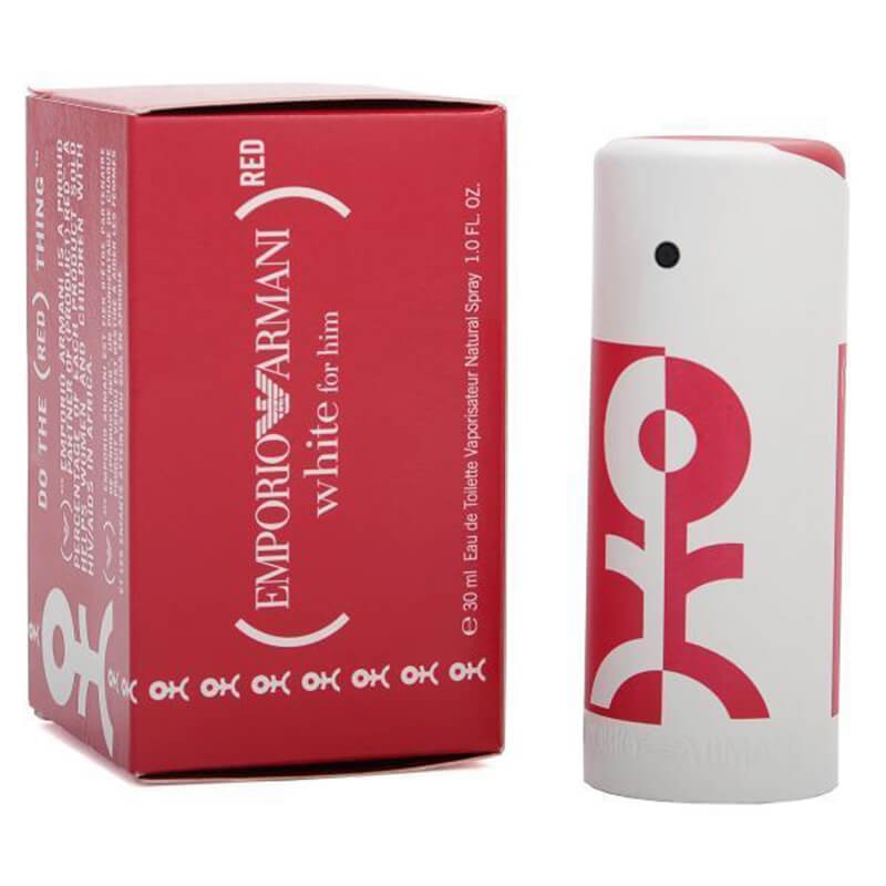 Forfærdeligt brydning Menstruation Giorgio Armani Emporio Armani Red White For Him 30ml EDT (M) SP -  PriceRiteMart