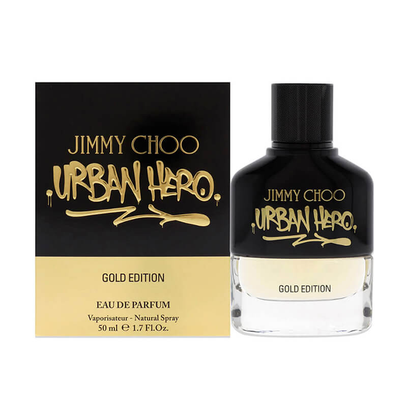 Jimmy Choo Urban Hero Gold Edition 50ml EDP (M) SP - PriceRiteMart