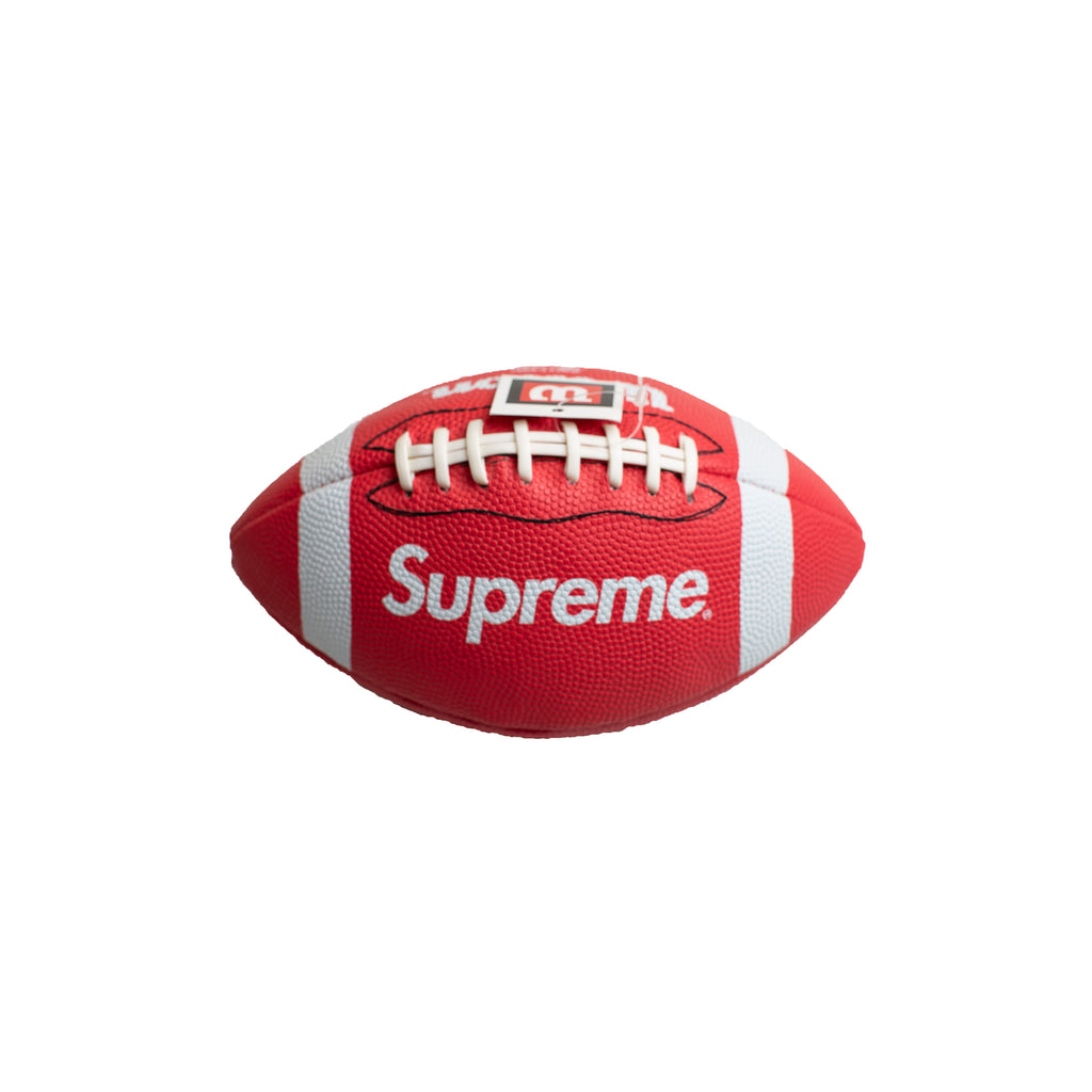 Supreme Red Wilson Mini Football – On The Arm