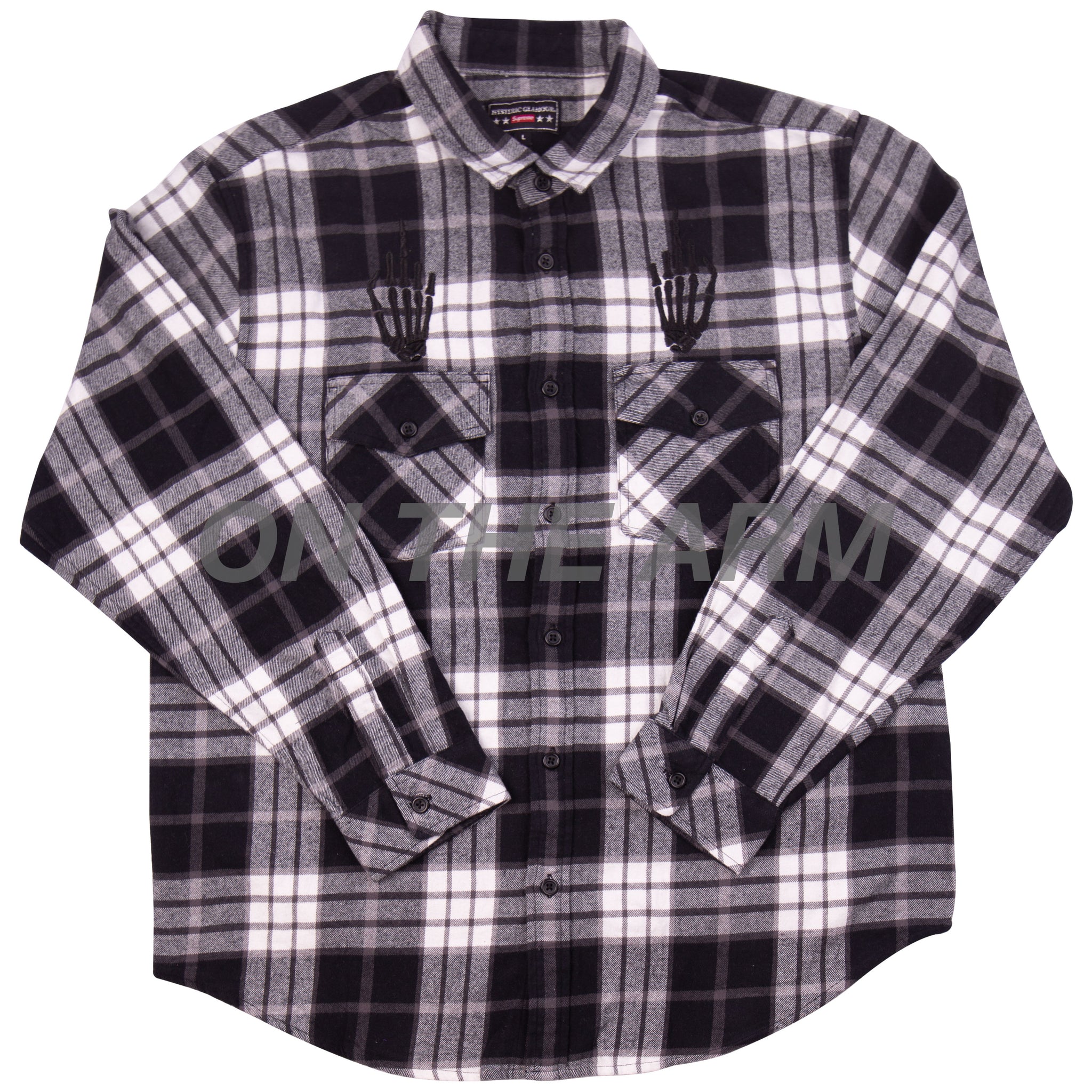 hide様専用 古 M Supreme HYS flannel Shirt | tepvisis.by