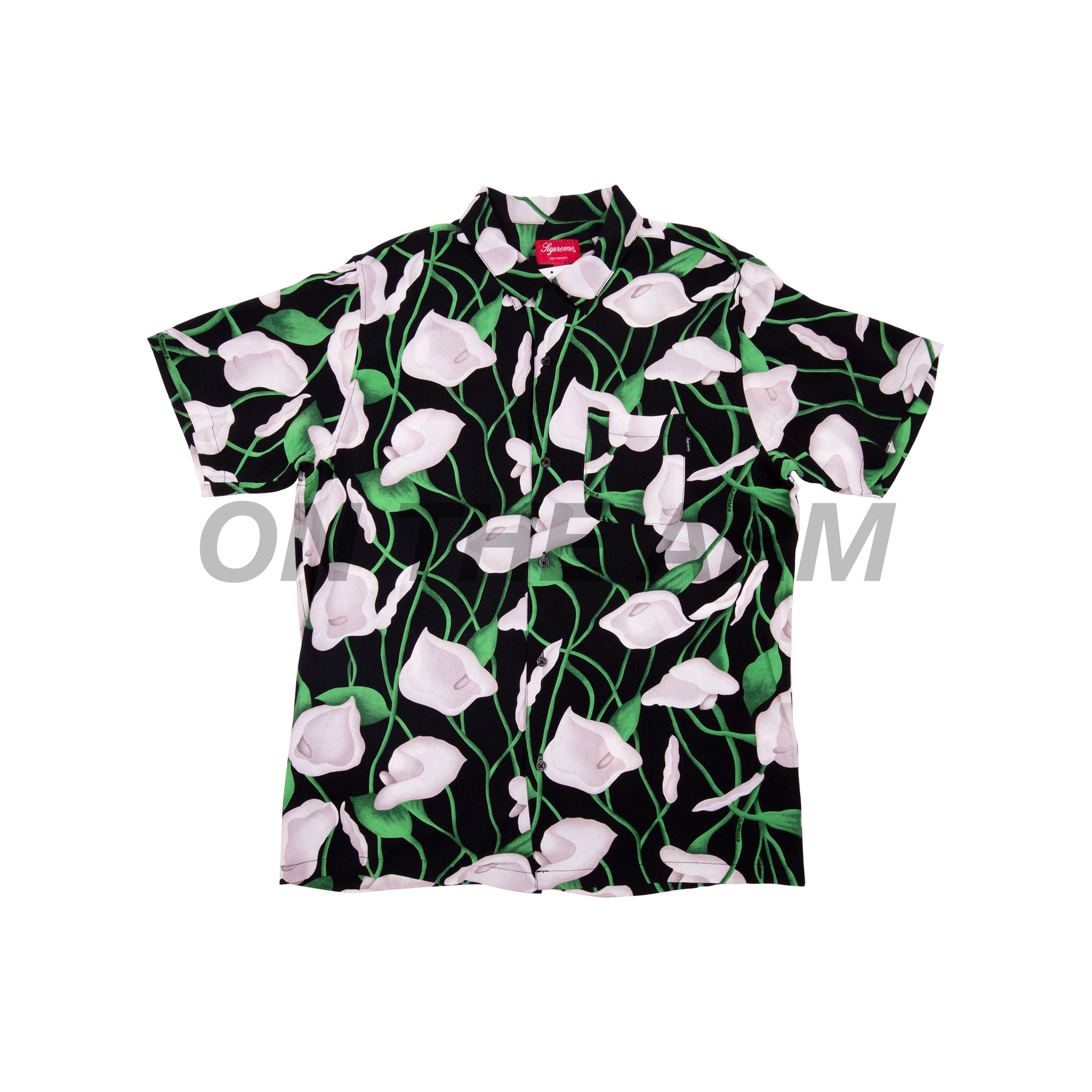 supreme lily rayon shirt L